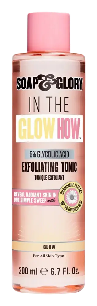 Soap & Glory In The Glow How Vitamin C 5% Glycolic Acid Exfoliating Tonic