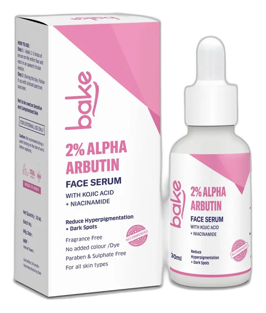 Bake 2% Alpha Arbutin Face Serum