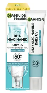 Garnier Hautklar BHA + Niaciamide Daily UV Invisible + Matte Fluid LSF 50+