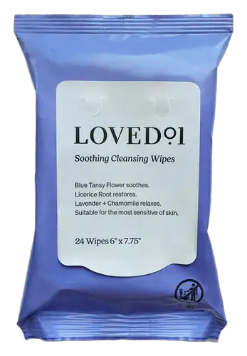 Loved01 Soothing Cleansing Wipes