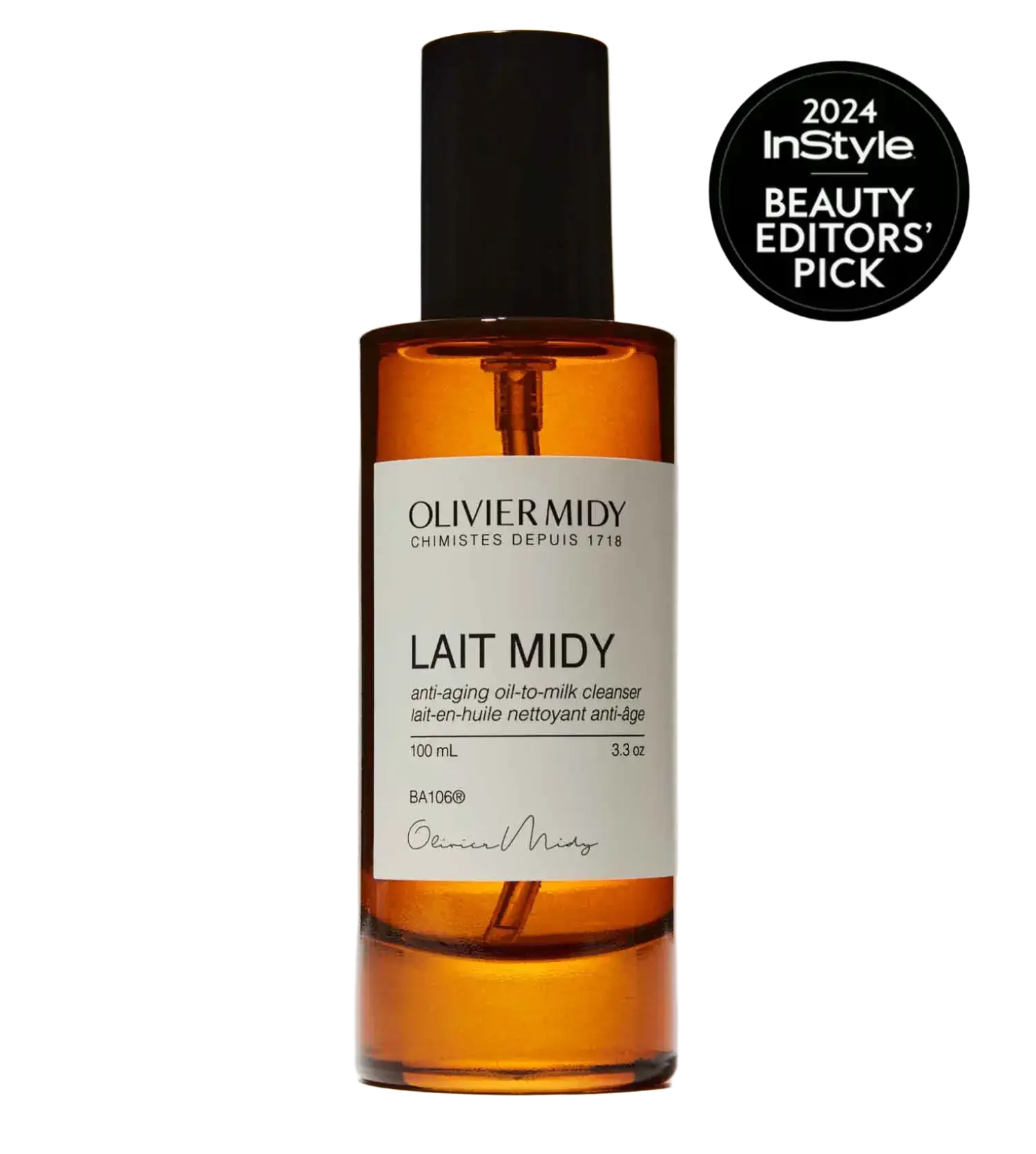 Olivier Midy Lait Midy Anti-Aging Oil-To-Milk Face Wash