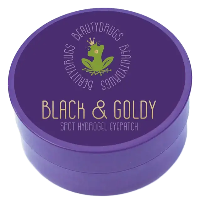 Beautydrugs Black & Goldy Spot Hydrogel Eyepatch