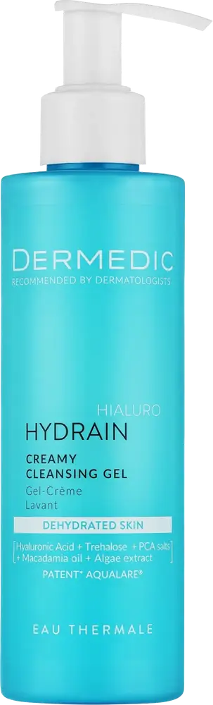 Dermedic Hydrain3 Hialuro Creamy Cleansing Gel