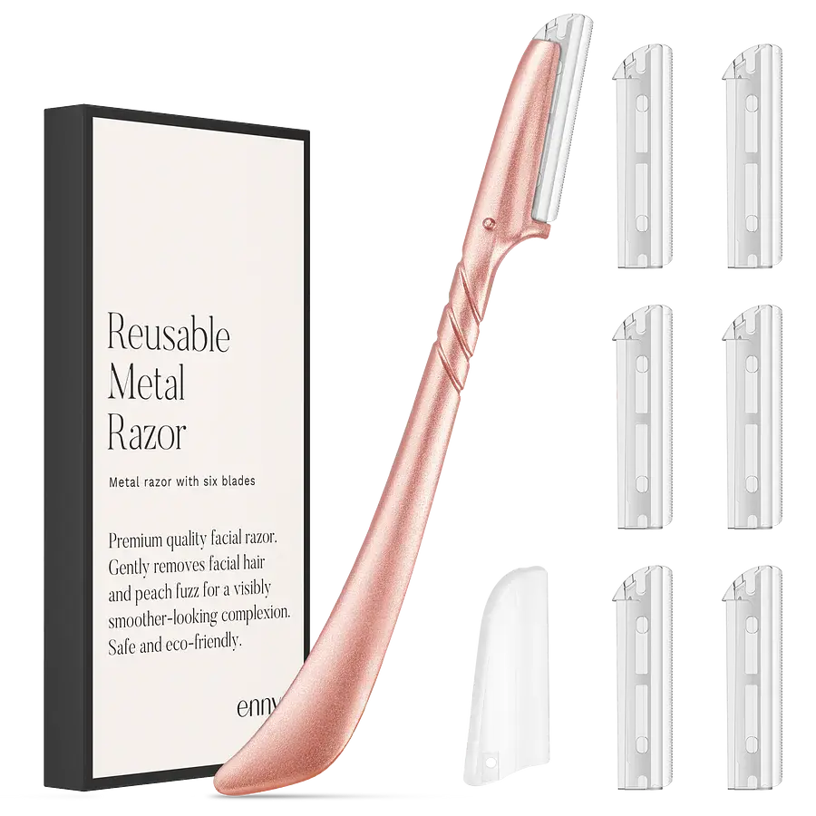 Ennva Reusable Metal Razor Gold
