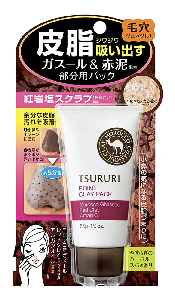 BCL Tsururi Pore  Point Clay Pack Peel Off Mask