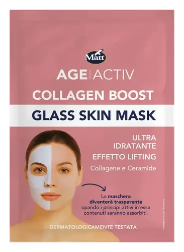 Matt Age Activ Collagen Boost Glass Skin Mask