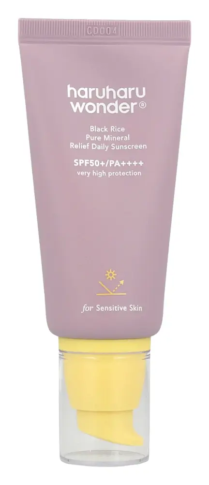 Haruharu Wonder Black Rice Pure Mineral Relief Daily Sunscreen SPF 50+ PA++++
