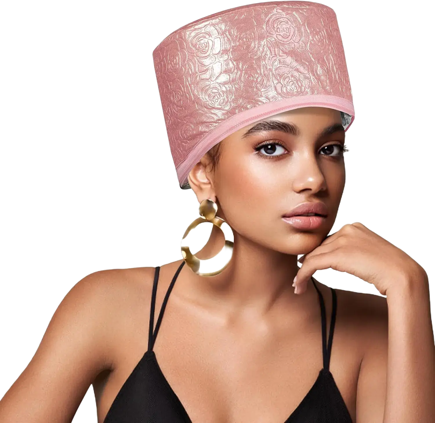 Ingeware Heat Cap for Deep Conditioning Pink