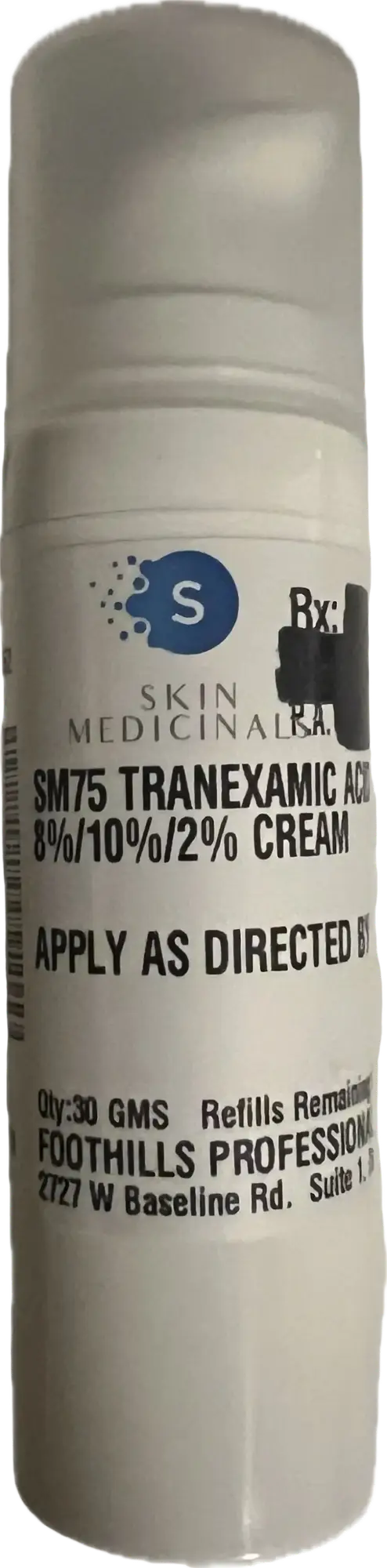 Skin Medicinals SM75 Tranexamic Acid/Azelaic Acid/Niacinamide 8%/10%/2%