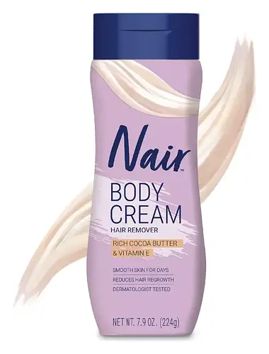 Nair Body Cream Hair Remover Cocoa Butter and Vitamin E