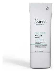 The Purest Solutions Matte Finish Sunscreen for Oily Skin 50+ SPF Dry Touch