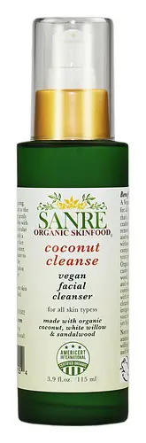 SanRe Organic Skinfood Coconut Cleanse Facial Cleanser