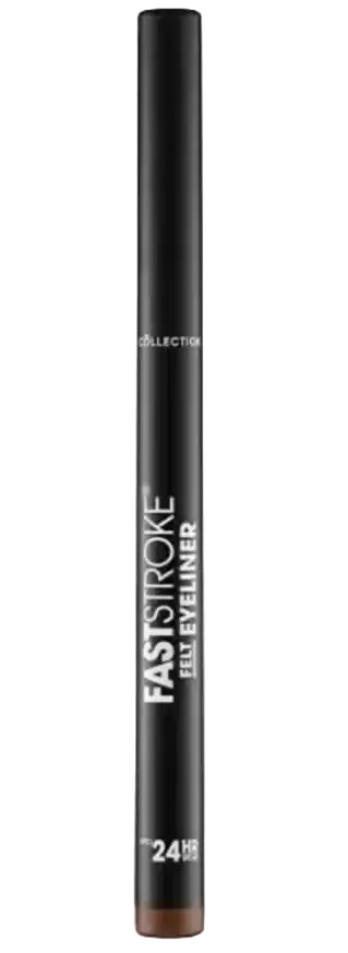 Collection Cosmetics Fast Stroke Felt Eyeliner Brown