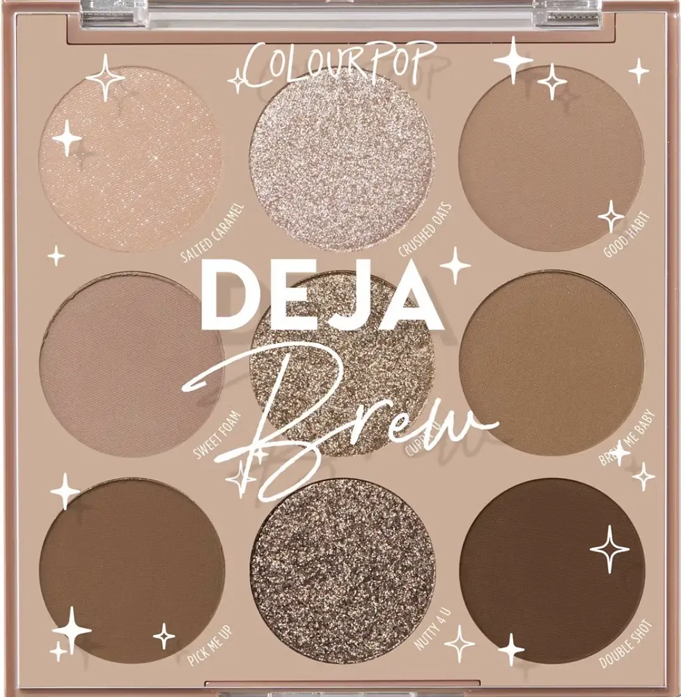 Colourpop Deja Brew Eyeshadow Palette