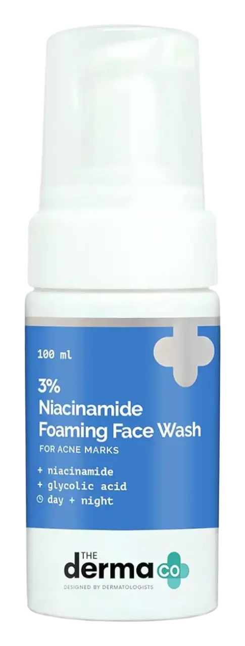 The Derma Co 3% Niacinamide Foaming Face Wash
