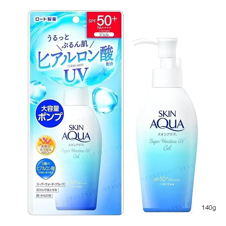 Rohto Mentholatum Skin Aqua Super Moisture UV Gel SPF 50+ PA++++