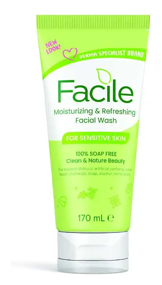 Facile Moisturizing & Refreshing Facial Wash