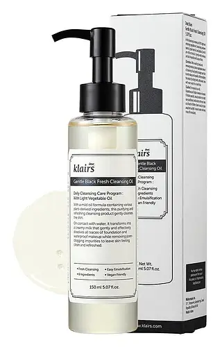 Dear, Klairs Gentle Black Fresh Cleansing Oil
