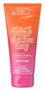BeBio Cosmetics Start Your Active Day Natural Nourishing Body Scrub-Mask