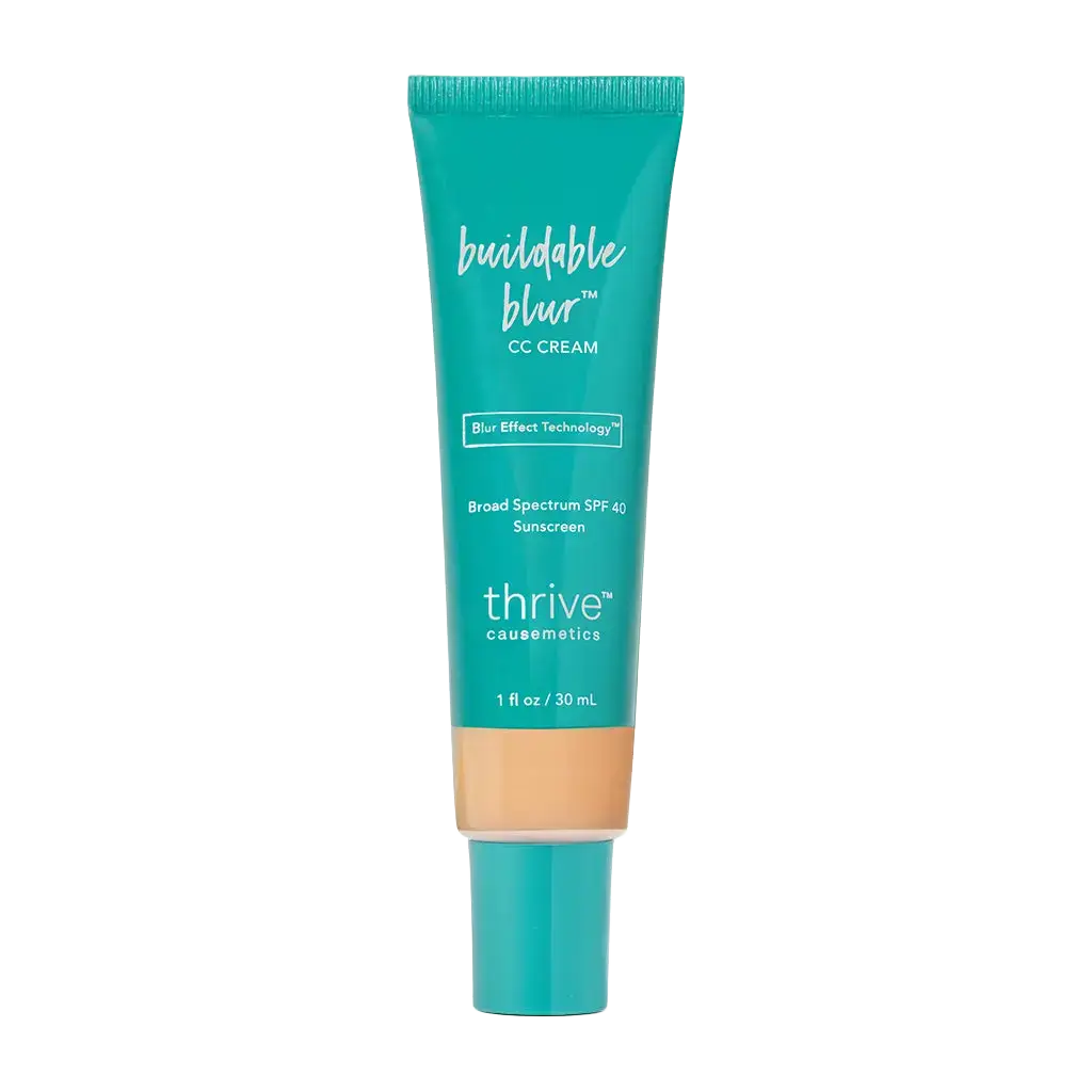 Thrive Causemetics Buildable Blur CC Cream Broad Spectrum SPF 40 180 Light Medium (Neutral)
