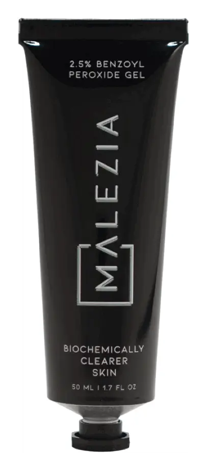 Malezia Acne Treatment Gel (2.5% Micronized Benzoyl Peroxide)