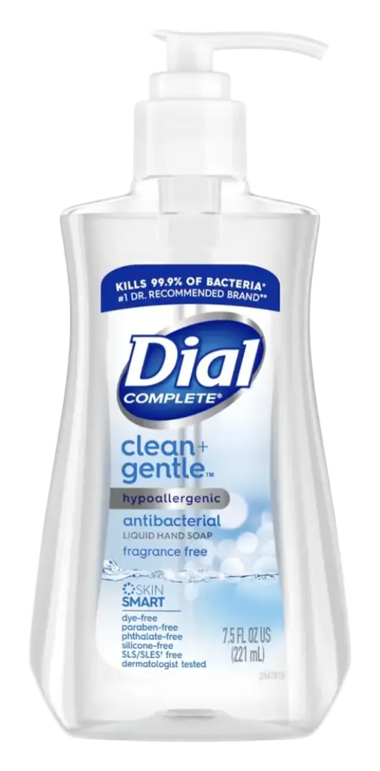Dial Complete Clean + Gentle Liquid Hand Soap Fragrance Free