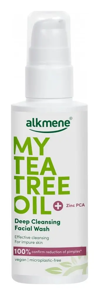 alkmene My Tea Tree Oil Deep Facial Cleansing Wash