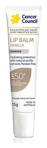 Cancer Council Lip Balm SPF 50+ Vanilla