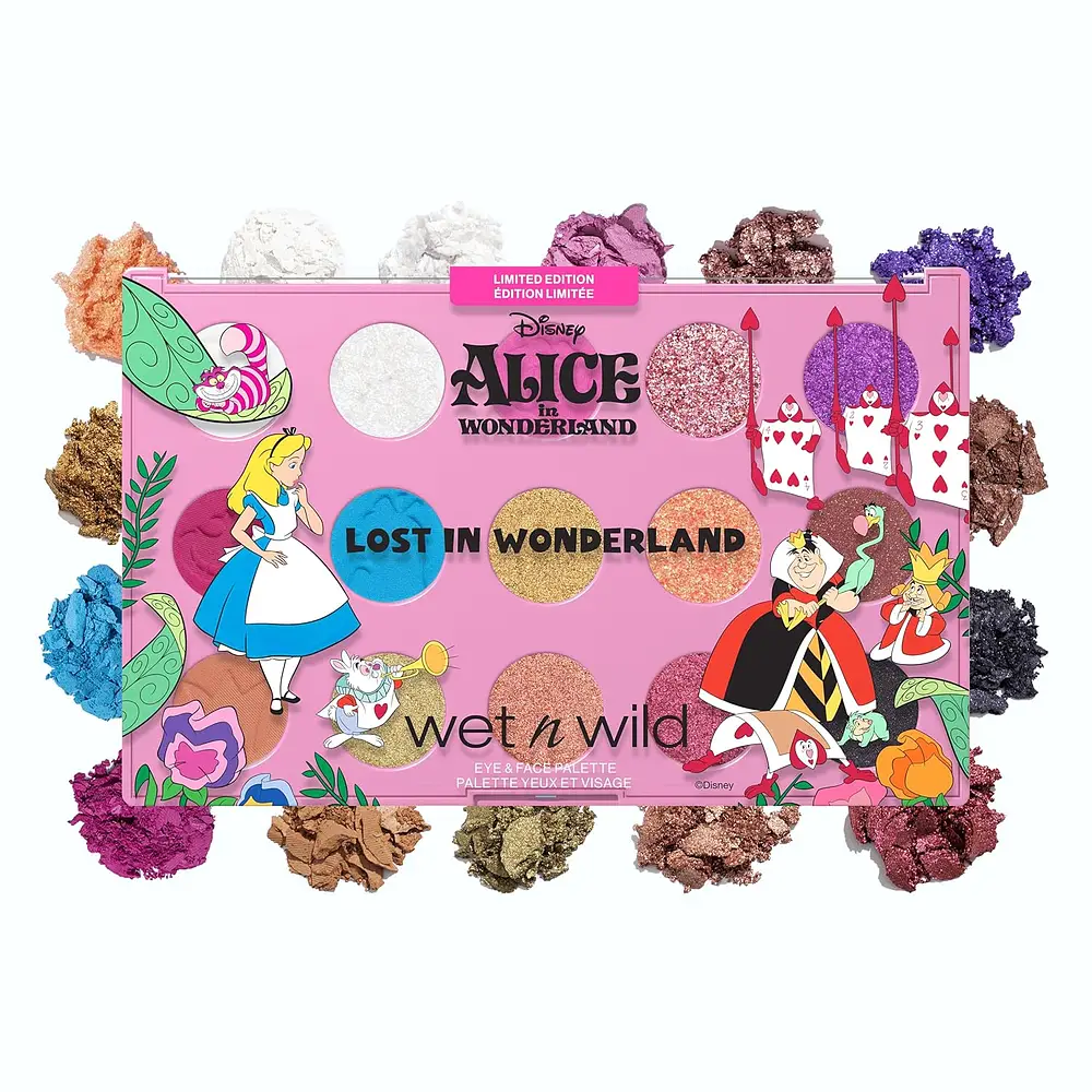 Wet n Wild Disney Alice In Wonderland Lost In Wonderland Eye & Face Palette