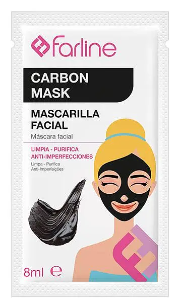 Farline Mascarilla Facial Carbon Mask