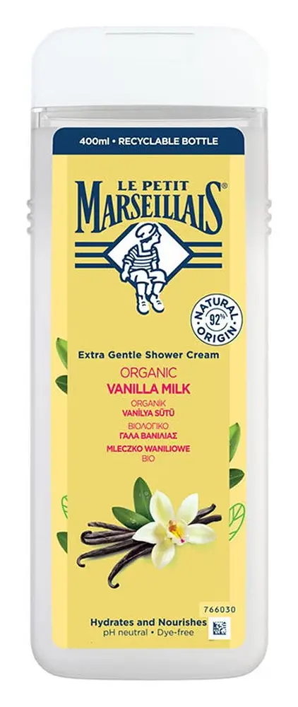 Le Petit Marseillais Extra Gentle Shower Cream Organic Vanilla Milk