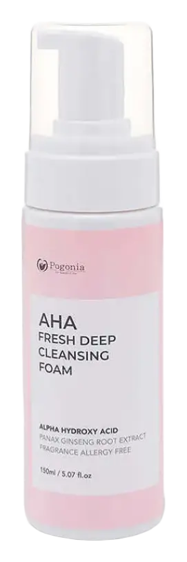 Pogonia AHA Fresh Cleansing Foam