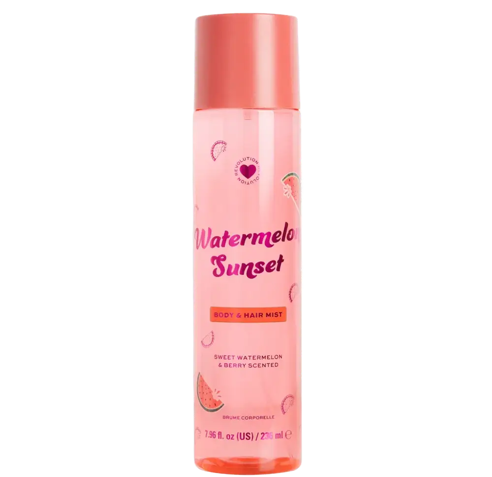 Revolution Beauty Body & Hair Mist Watermelon Sunset