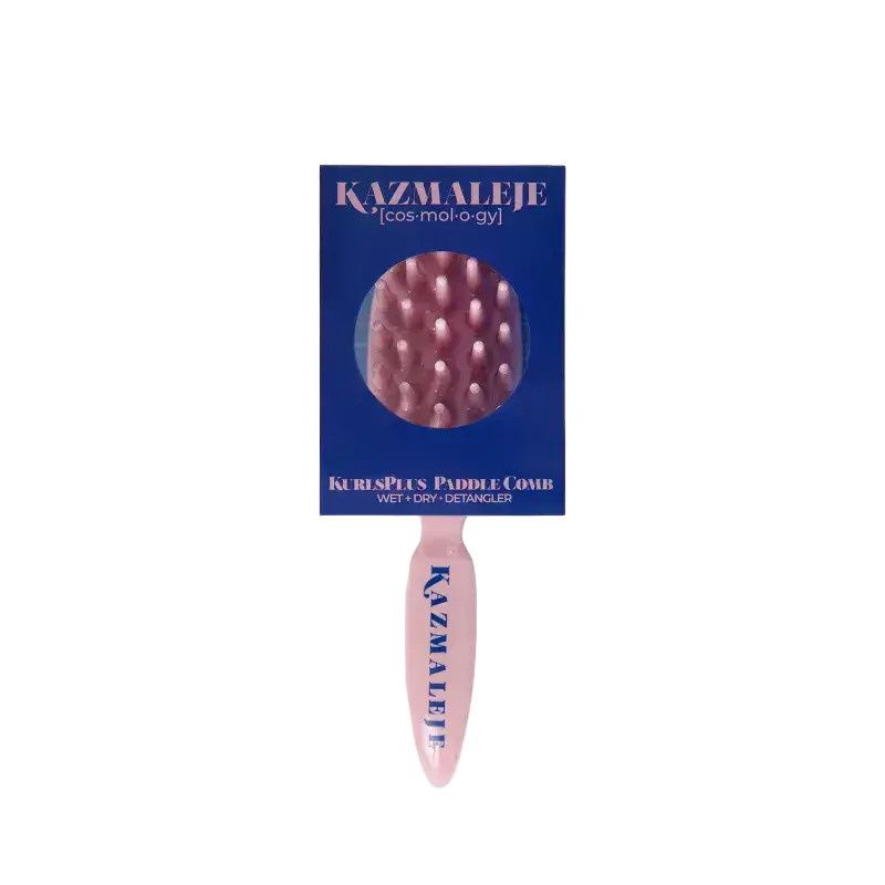 Kazmaleje Kurlsplus Paddle Comb Rose