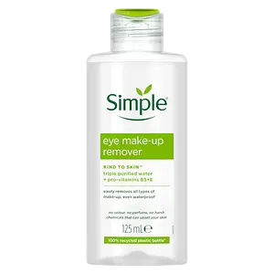 Simple Skincare Kind To Skin Eye Make-Up Remover UK