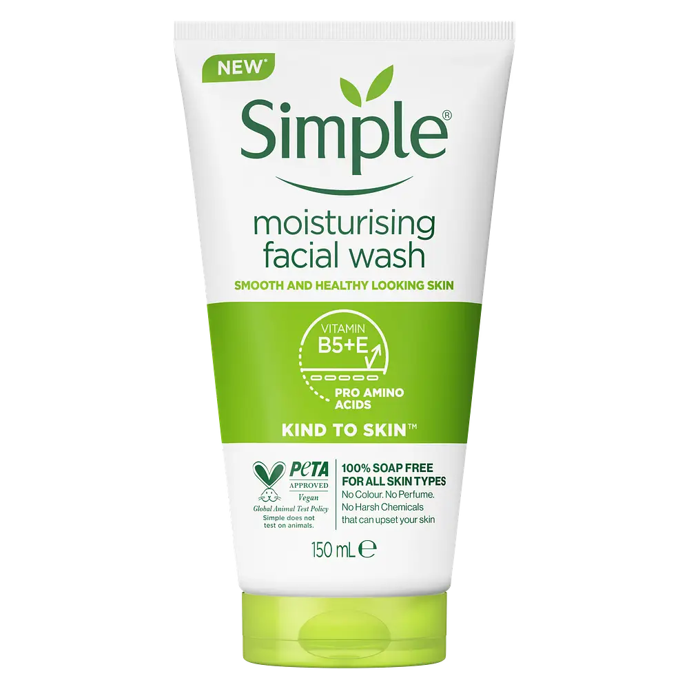Simple Skincare Kind To Skin Moisturising Facial Wash Australia