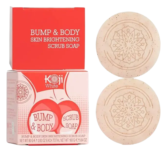 Koji White Bump & Body Skin Brightening Scrub Soap