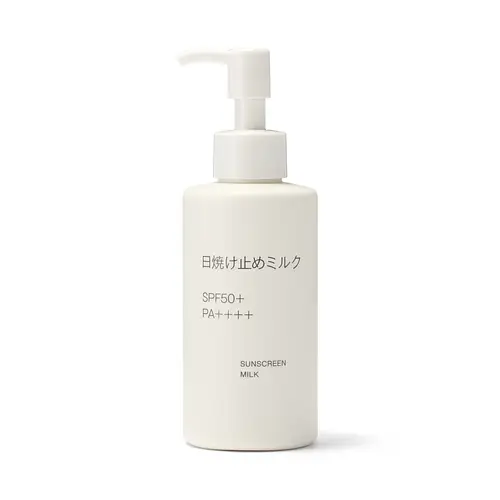 Muji Sunscreen Milk SPF50+ PA++++