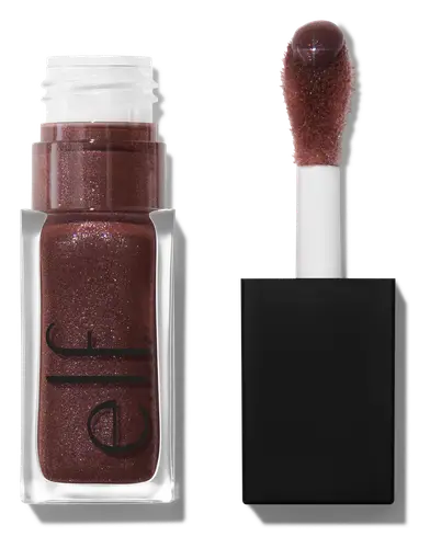 e.l.f. cosmetics Glow Reviver Plumping Lip Oil Espresso Tonic