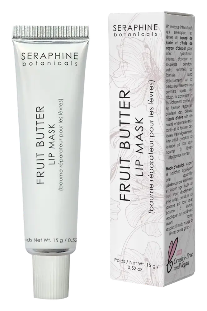Seraphine Botanicals Fruit Butter Lip Mask Original
