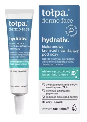 Tołpa Dermo Face Hydrativ. Hialuronowy Krem-Żel Nawilżający Pod Oczy