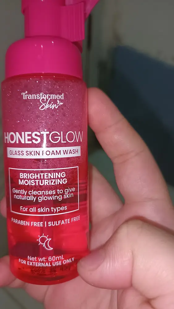 Honey Glow Glass Skin Foam Wash