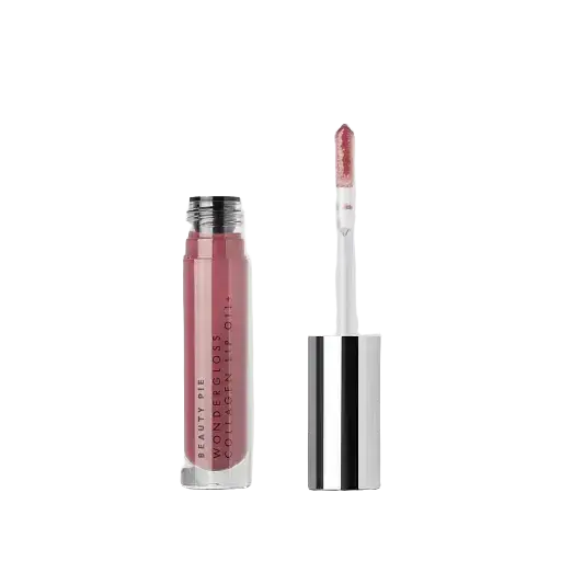 Beauty Pie Wondergloss  Collagen Lip Oil + Plum Naked
