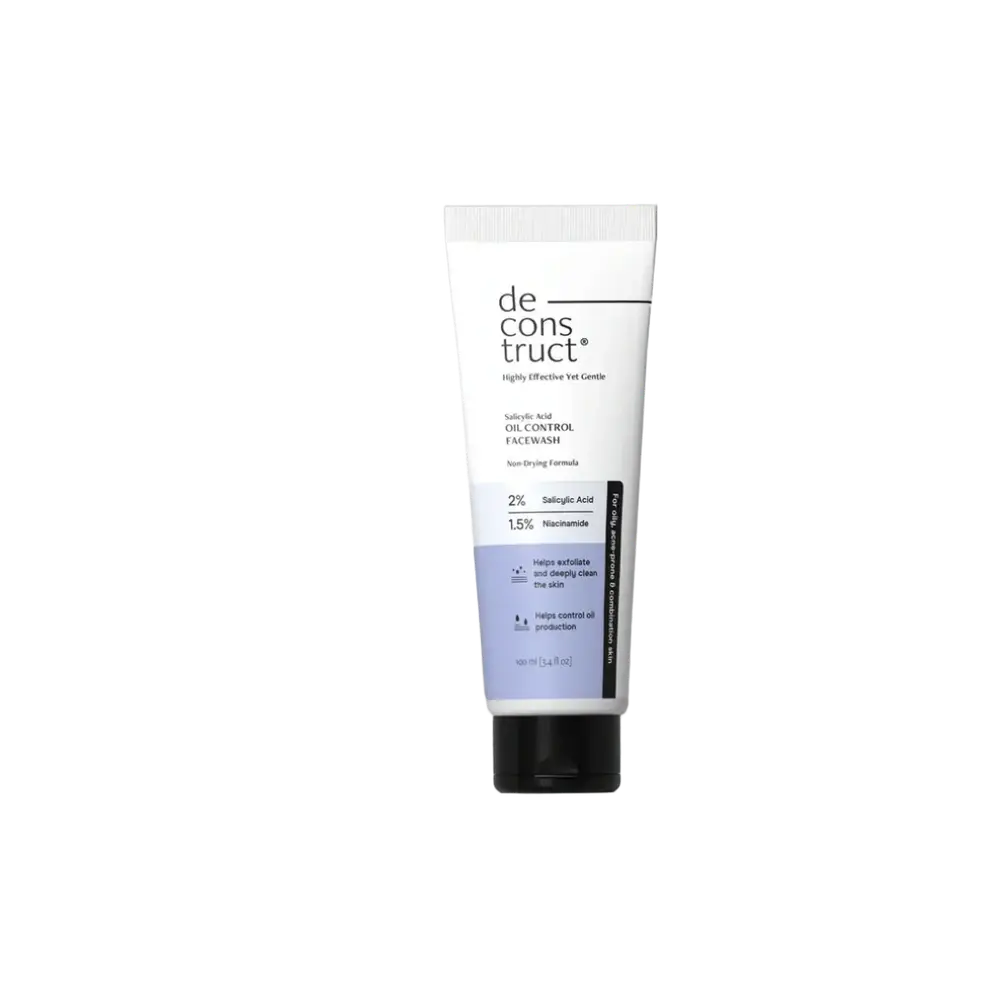 Deconstruct Salicylic Acid Oil Control Face Wash