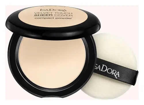 ISADORA Velvet Touch Sheer Cover Compact Powder 40 Fair Porcelain