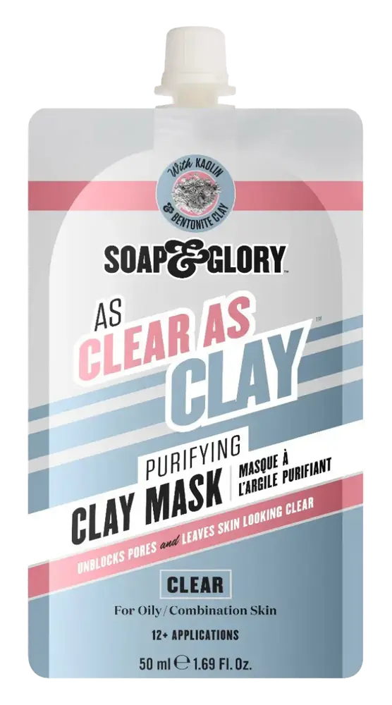 Soap & Glory As Clear As Clay Purifying Clay Face Mask