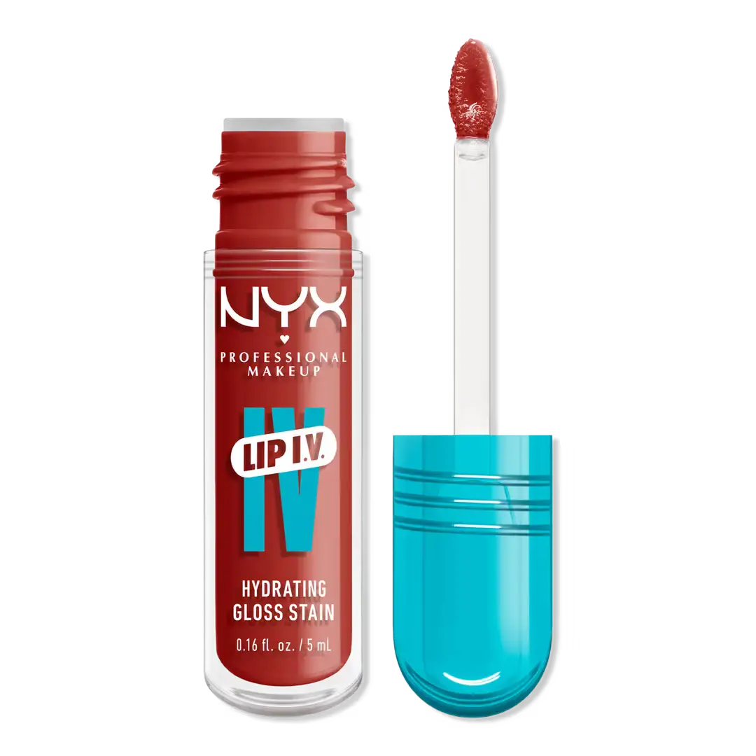 NYX Cosmetics Lip IV Hydrating Gloss Stain 12 Burst That Thang