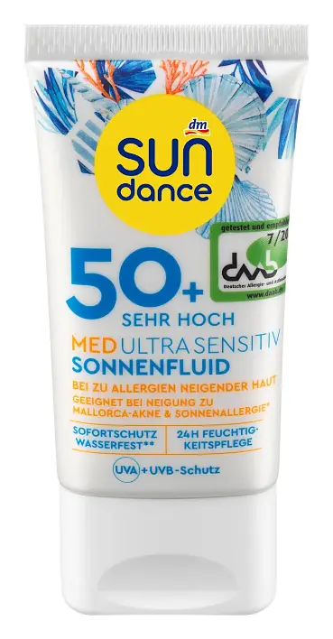 Sundance Med Ultra Sensitiv Fluid SPF50+