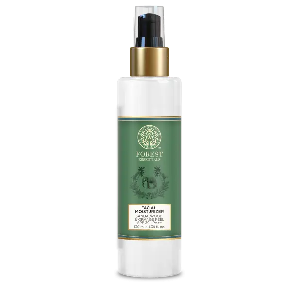 Forest Essentials Facial Moisturizer Sandalwood & Orange Peel SPF 30