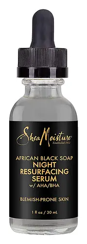 Shea Moisture African Black Soap Overnight Resurfacing Serum